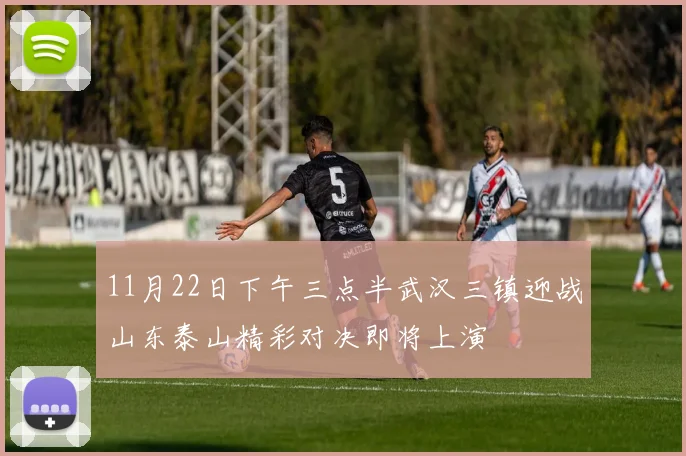 11月22日下午三点半武汉三镇迎战山东泰山精彩对决即将上演